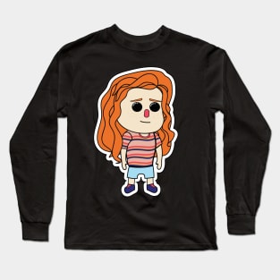 Max Cute Face Long Sleeve T-Shirt